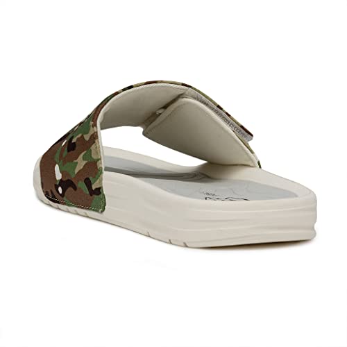 Slider Phoenix Camo para hombre, chanclas multicolor talla 42 EU ligeras 5