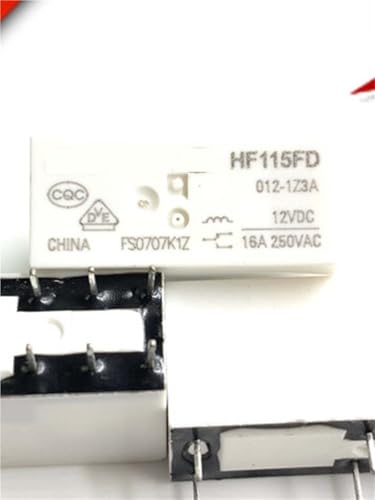 Relais 12V HF115FD 012-1Z3A 12VDC composant de commutation pour automatisme