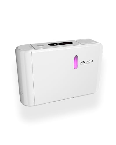 H2RICH Portable Hydrogen Inhalation Machine, Ultra Light 1.5 Lbs for Travel, 5N 99.999% High Purity Molecular Hydrogen, Pure H2 50mL/min, SPE Technology