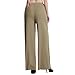 Wide Leg Pants for Women Casual High Waisted Trousers Plus Size Baggy Solid Sweatpants for Girls Sweat Pants Fashion Green