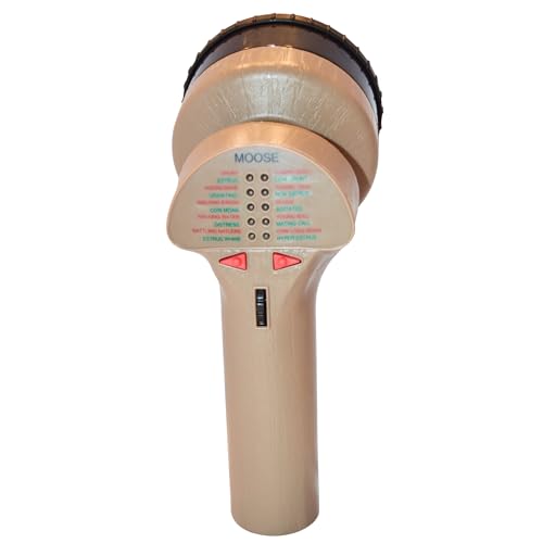 Cass Creek Mega Amp 20X Moose Call, Loudest Handheld Electronic Hunting Caller, 120+ dB Directional Sound, 20 Authentic Calls, Weather-Resistant, Compact and Easy to Carry