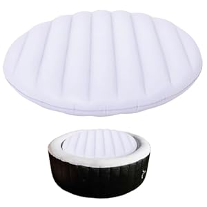 Pineeseatile Aufblasbare Whirlpool-Abdeckung 49 Zoll