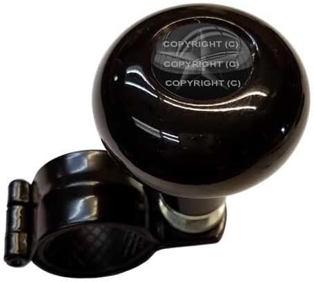Black Steering Wheel Suicide Spinner Handle Knob Truck Car for Ghost Tattoo Star Model-PYT-8888-4879