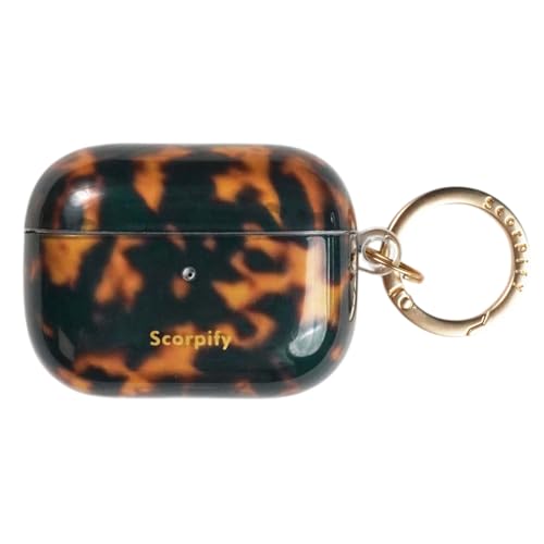 AirPods Pro 3 Coque Compatible Charge sans Fil SCORPIFY Anti-Choc avec Porte-Clés
