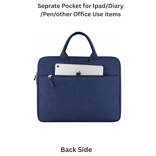 Image of Tabelito Basic Laptop Bag Sleeve Case Cover Pouch for 13 Inch Laptop Apple /Dell /Lenovo /Asus /Hp /Samsung /Mi /MacBook /Ultrabook /Thinkpad /Ideapad /Surfacepro (Blue)