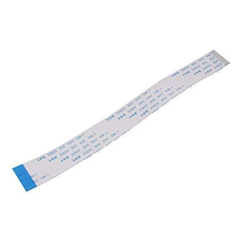 A1 FFCs - Flex Cable for Raspberry Pi Camera - White 8cm / 3 inch (10 Pack) Cover