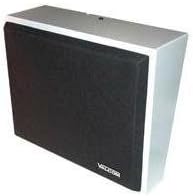 VALCOM V-1052C 8in Amplified Wall Speaker, Metal, Black by Valcom