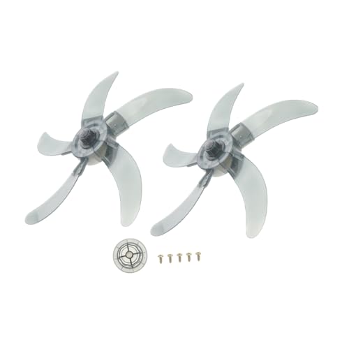 2Pcs Thickened Fan Blades Replacement for Electric Stand Wall and Table Fans Design for Powerful Airflow and Quiet Operation