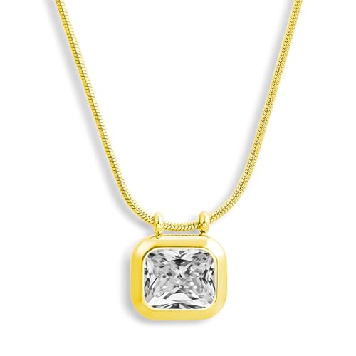 WATERPROOF Gold or Silver Plated Stainless Steel Ethereal Necklace