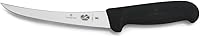 Vista 1 de Victorinox Victorinox Swiss Army Cutlery Fibrox Pro - Cuchillo curvo para deshuesar, hoja semirrígida, 5.5 libras, negro, deshuesado de 6 pulgadas