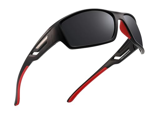 PUKCLAR Gafas de Sol Hombre Polarizadas UV400 Montura TR90 Ultraligera