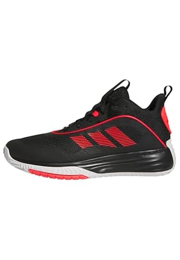 Adidas Hombre OWNTHEGAME 3.0 Shoes, Core Black/Lucid Red/FTWR White, 42 EU | Ya disponible en tu tienda friki favorita! En mundofriki.es!