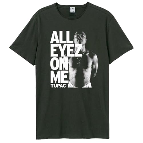 T-shirt Tupac Shakur Amplified haut de gamme avec sérigraphie vintage premium