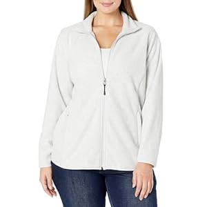 Amazon Essentials Women’s Classic-Fit Full-Zip Polar Soft Fleece Jacket (Available in Plus Size)