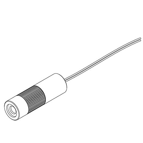 Láser De Punto, Rojo, 635 Nm, 1 MW, 24 V DC, 12x45 Mm