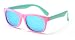 Kids Sunglasses For Kids Polarized Sunglasses Girls Flexible Toddler Child Boys Age 3-10 (Rubberized Blue | Polarized Ice Blue)