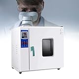 Incubatrice elettrica termostatica da laboratorio, camera di essiccazione elettrica orizzontale da 16 galloni, forno a convezione da laboratorio da 220 V e 500 W per istituti di ricerca 202-02A