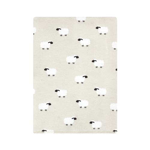 Luvable Friends Hudson Baby Flannel Burp Cloths 12pk, Beige Sheep2