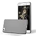 Produktbild Cadorabo Hülle kompatibel mit Huawei P8 LITE 2015 Schutzhülle TPU Silikon Case Metallic Design Slim Kratzfest Weiche Gummi mit Rundumschutz Case Hülle für Huawei P8 LITE 2015 in Grau