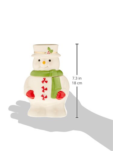 Lenox Peppermint Snowman Treat Jar #TOP5