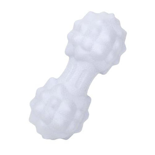 HUSHUI Pelota de Masaje de maní, Pelota de Lacrosse Doble, Ergonómica y Suave para Reducir el Estrés, Relajar los Músculos y Aliviar el Dolor, 12,5 X 5 Cm, 1 Unidad (Azul)