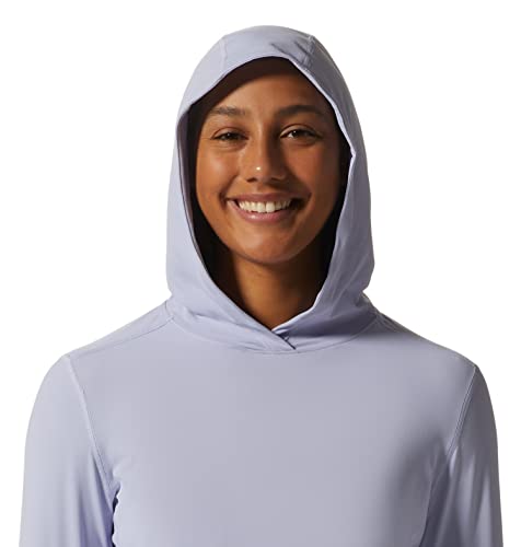 Mountain Hardwear Moletom com capuz feminino Standard Crater Lake LS, Vinca, PP