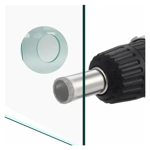 Juego de 5 Brocas de Diamante 5-12mm para Vidrio y Mármol miniatura 4