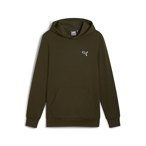 PUMA Better Essentials Sweat à Capuche Homme en Coton Recyclé Noir