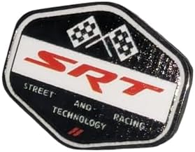 Dodge SRT Flags Speed and Racing Technology Logo Enamel Lapel Pin 1" x 3/4" Ideal for Backpacks, Jackets, Hats, Tie and Fabrics Lapel Pin image 3