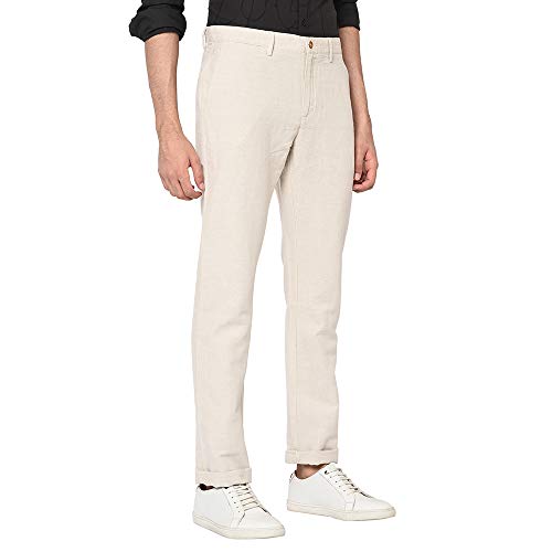 Image of blackberrys Mens 4 Pocket Solid Trousers