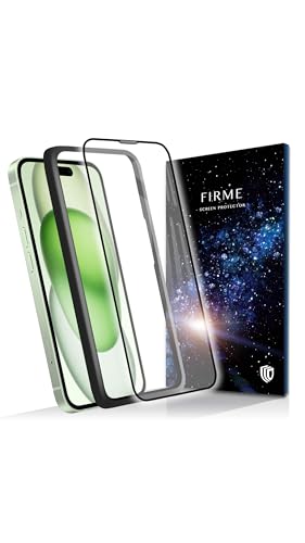 [FIRME] �y �u���[���C�g�J�b�g + �w����Ȃ� �z iPhone 15 Plus �p �K���X�t�B���� �� �� �x�^���Ȃ� �d�x10H ���炳�� �S�ʕی� �����K���X �J�o�[ �w��h�~ �V�A���`�O���A