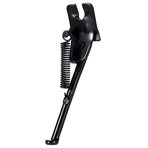 TecUnite Bike Kickstand, Kids Bicycle Kickstand Single-Side Stand Folding Bicycle Stand Support Rear Mount for Kids Bike (Style A, for 12 Inch Bike)