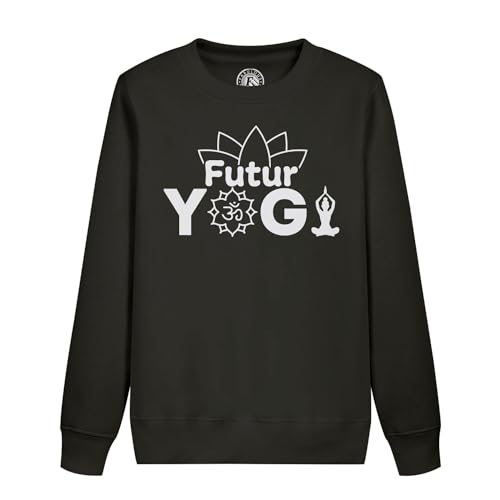 Sweatshirt enfant futur yogi pour partager un moment zen de yoga en famille