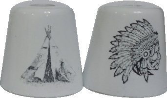 Eclipse indian Porcelain SnuffersButt40-2