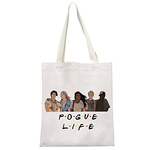 Outer Pogue Life Banks Zipper Pouch OBX North Carolina Friends John B JJ Pope Kiara Makeup Bag for Women (Pogue Tote EU)