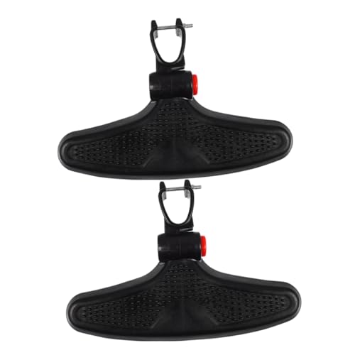 ibasenice 2 Piezas Los empujan el Pedal. Viajar Juguetes Mini Accesorios Carrito Bebe Accesorios para carritos de bebé Pedal del Cochecito Accesorios para Cochecito de bebé el plastico