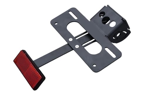 Support de plaque rigide en aluminium CNC avec catadioptre pour Ninja ZX-4RR