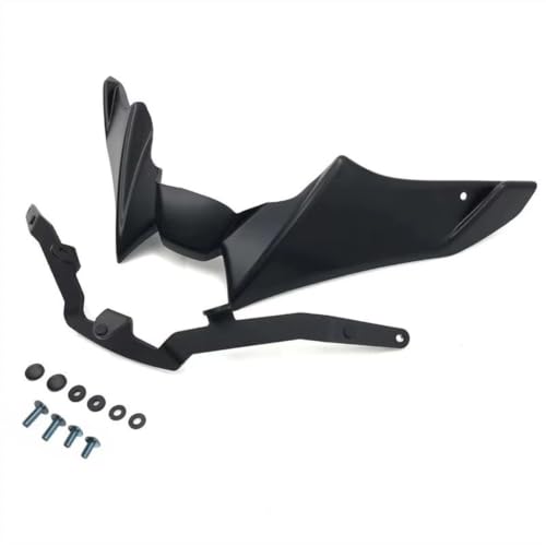 Ailerons avant MT-09 comblent le vide sous phare style carbone - 6