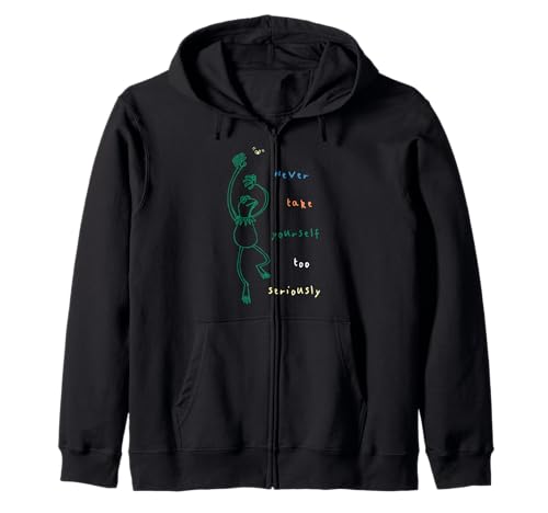 Sweat à capuche zippé Kermit The Muppets Disney pour un style décontracté