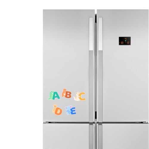Image of Dia&Tia-Premium Fridge Magnets-Made in India for Office, Kitchen, refrigirators, Magnetic Boards-Motivational Quotes, Culture, Gamers, Cute Cartoons (Kids - Animal ABC Alphabets)
