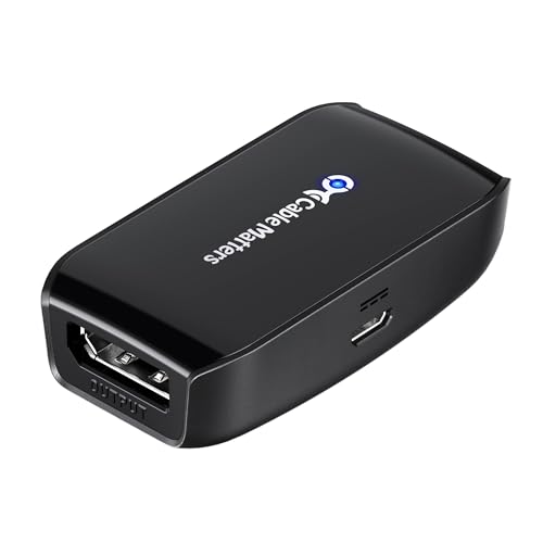 Cable Matters Displayport メスメス DisplayPort 中継器 DisplayPortリピーター 8K 60Hz解像度 DisplayPort 1.4 Oculus Rift S HTC Vive Pro ゲームモニターなど適用