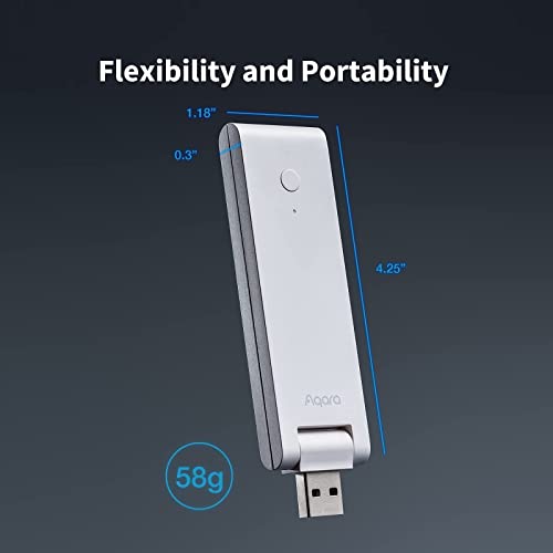 Aqara Smart Hub E1 Plus Aqara Water Leak Sensor, Wireless Water Leak Detector, Wireless Mini Flood Detector For Alarm System And Smart Home Automation, Works With Ifttt #TOP5