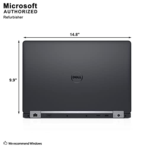 Dell Latitude E5570 15.6In Laptop, Core I5-6300U 2.4Ghz, 8Gb Ram, 256Gb Ssd, Windows 10 Pro 64Bit (Renewed) #TOP3