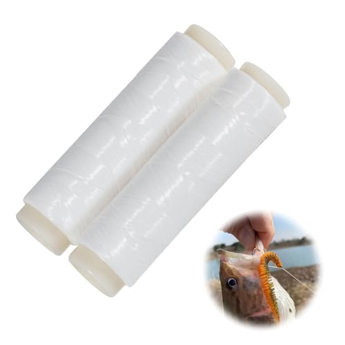 Sedal de pesca elástico, 2 unidades 0,2 mm hilo 200 m, línea de nailon para mar, enganche para aparejos