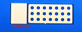 Hydrophobic Printed Slide 12 Well, Round, 5 mm, 72/PK