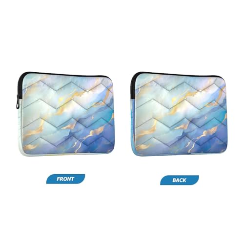 Funda Azul con Dorado para Laptop 13-14 Pulgadas miniatura 2