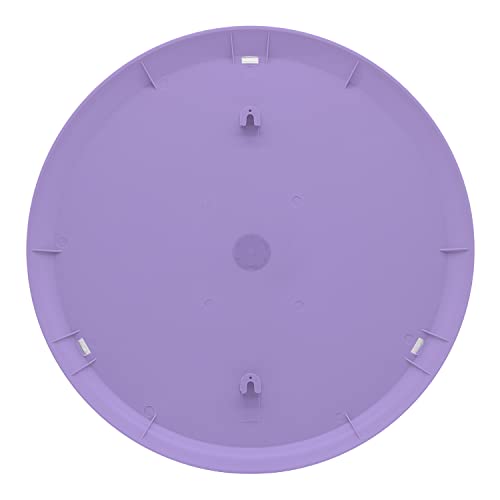 Image of Taylor Big and Bold Wall Dial Thermometer, Indoor Outdoor Thermometer, Wireless Thermometer with Easy to Read Numbers for Patio, Pool, Garage and Indoor Areas, 13.25-inch, Lilac (Pack of 4)