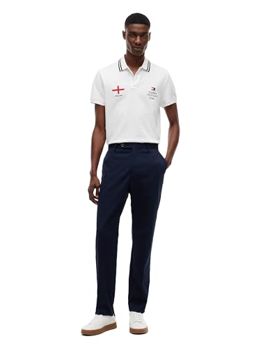 Polo Tommy Hilfiger para hombre de corte regular Inglaterra Soccer Polo miniatura 3