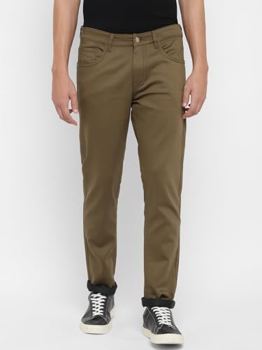 Image of Allen Cooper Slim Fit Strechable Denim Jeans for Men