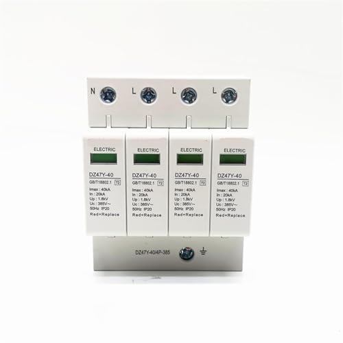 Parafoudre basse tension DZ47Y-40KA 385V 4P pour tableau